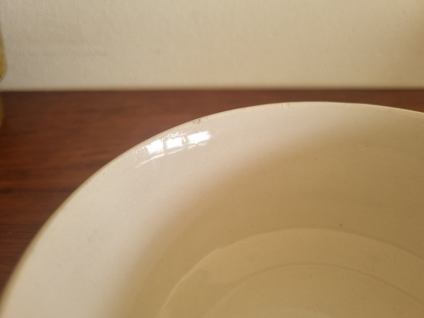 Schaaltje DDR blauwe bloemen