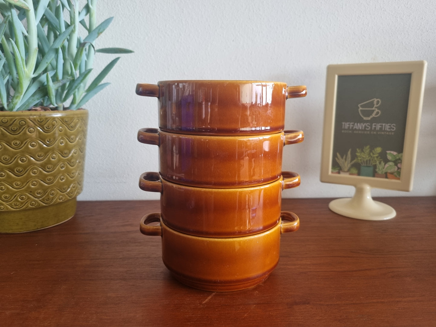 Soepkom Boch Bols Empilables bruin