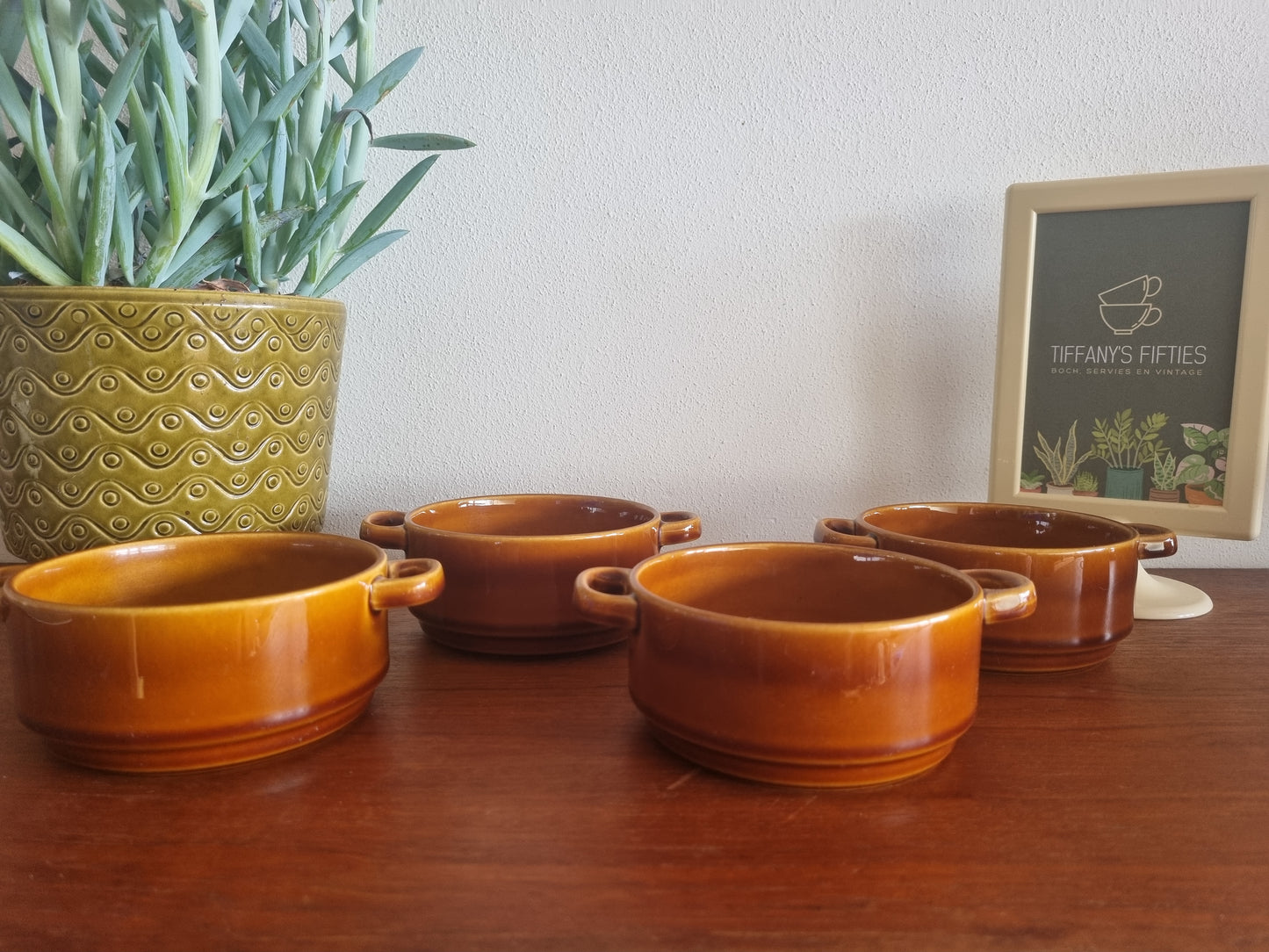 Soepkom Boch Bols Empilables bruin