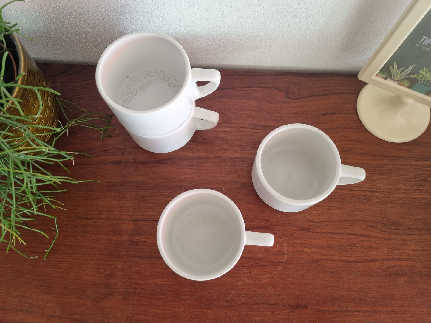 Sober wit kopje Boch