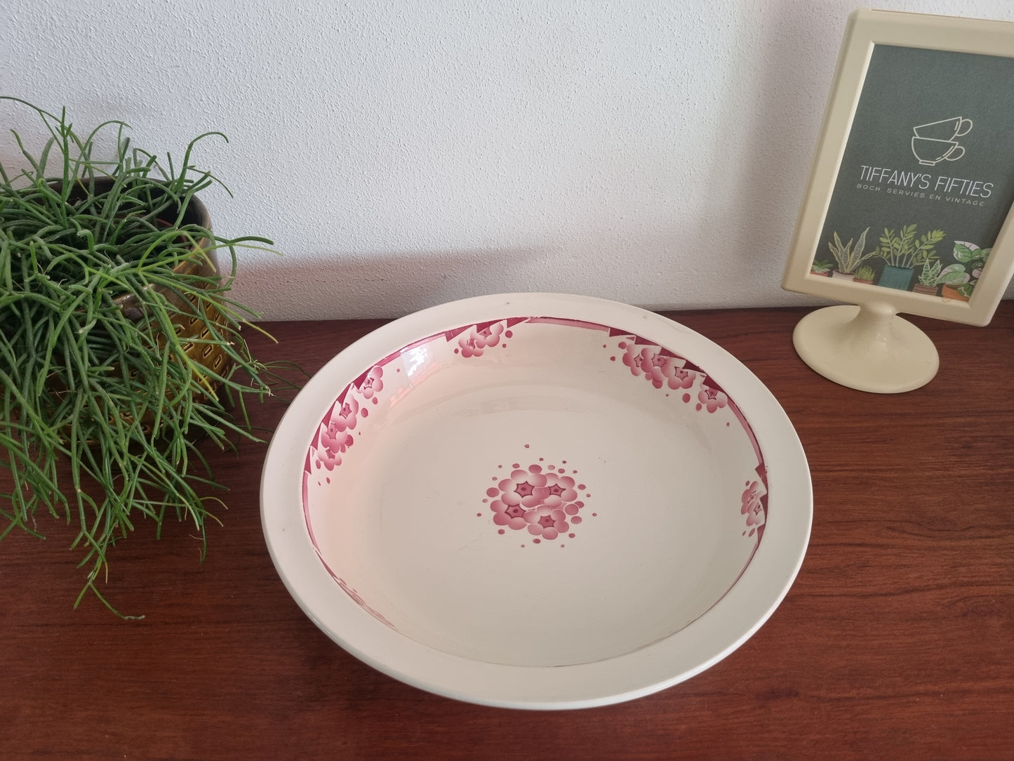 Aardappelschaal Boch - Printanier roze