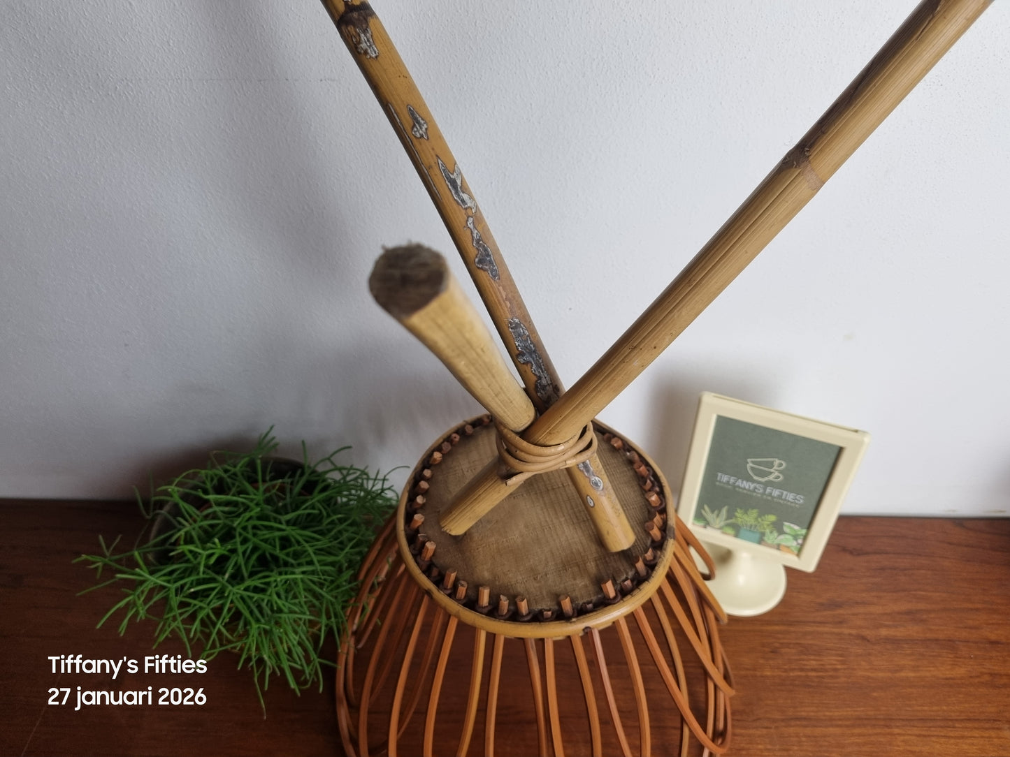 Vintage plantenstandaard