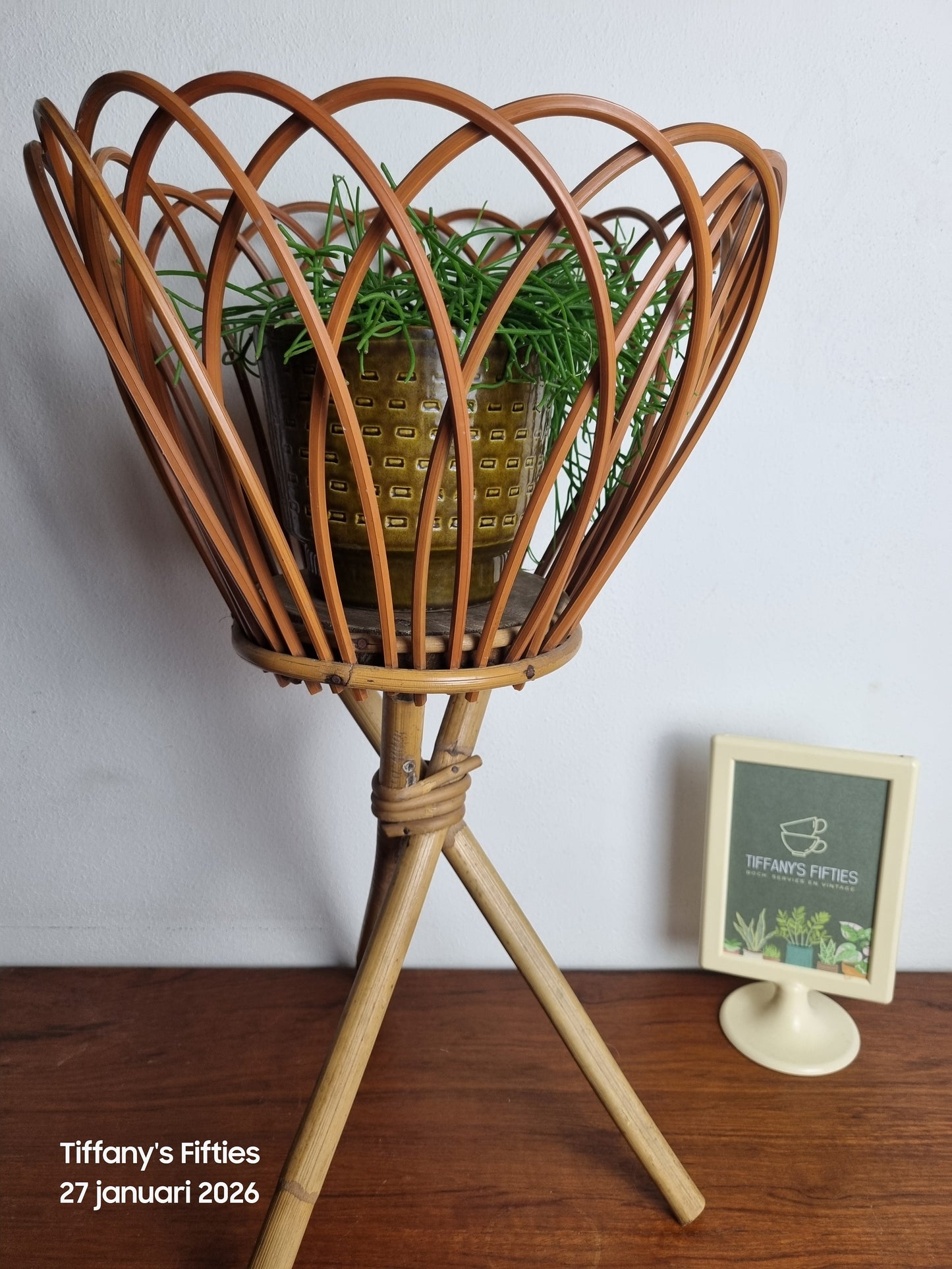 Vintage plantenstandaard