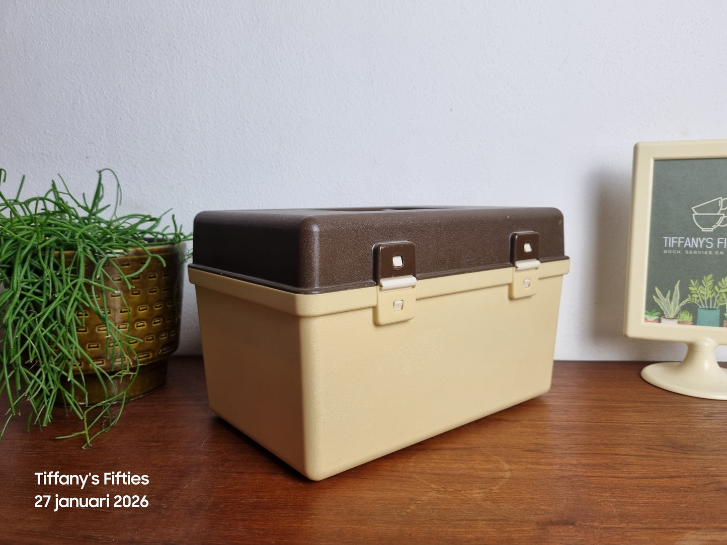 Vintage naaidoosje Curver