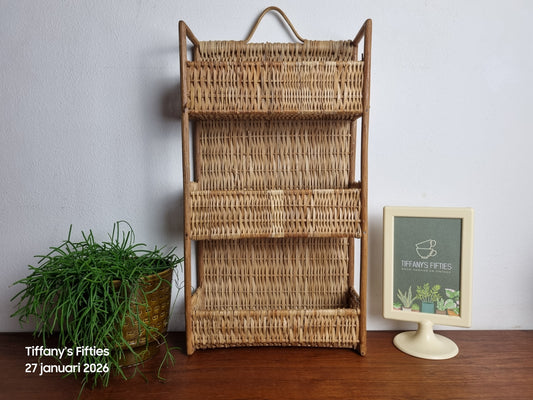 Rotan vintage wandrekje
