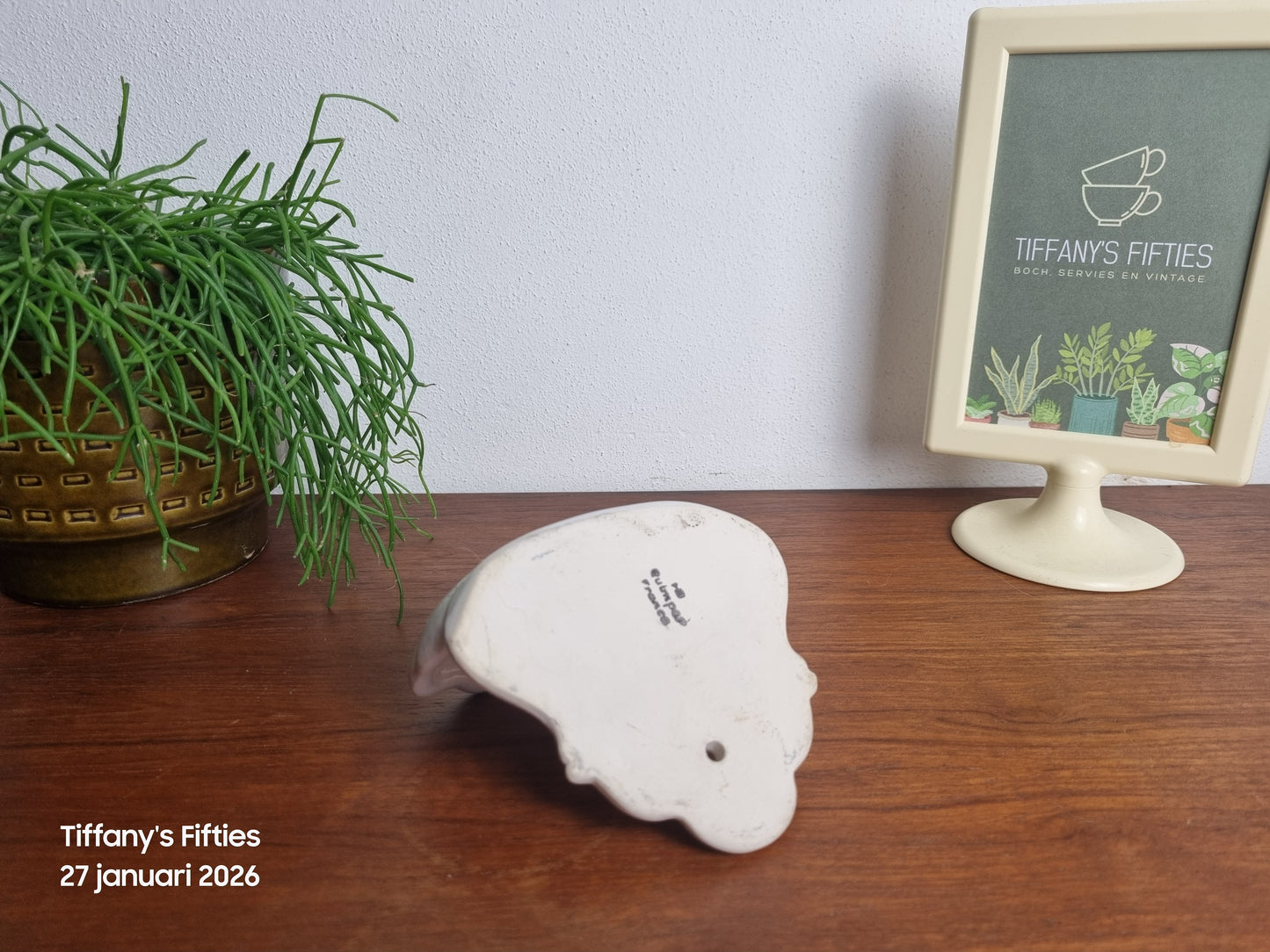 Brocante zeepbakje Quimper