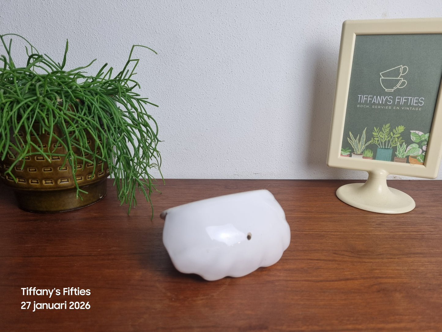 Brocante zeepbakje Quimper