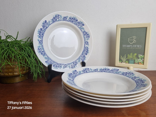 Diep bord Arcopal Blue Rose