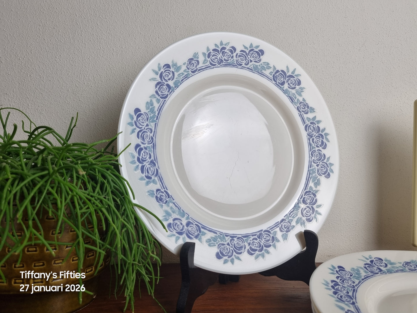 Dinerbord Arcopal Blue Rose