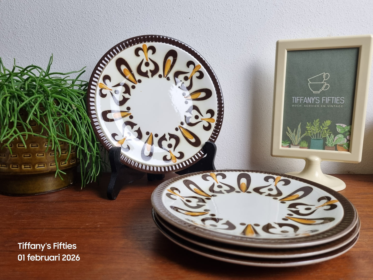 Dessertbord Boch "Delta" Tirana