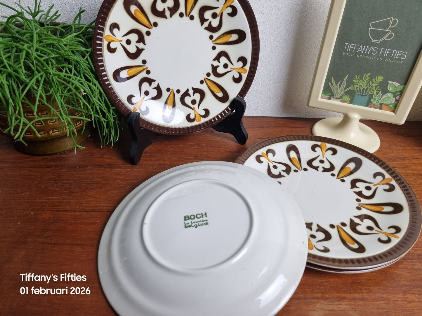 Dessertbord Boch "Delta" Tirana