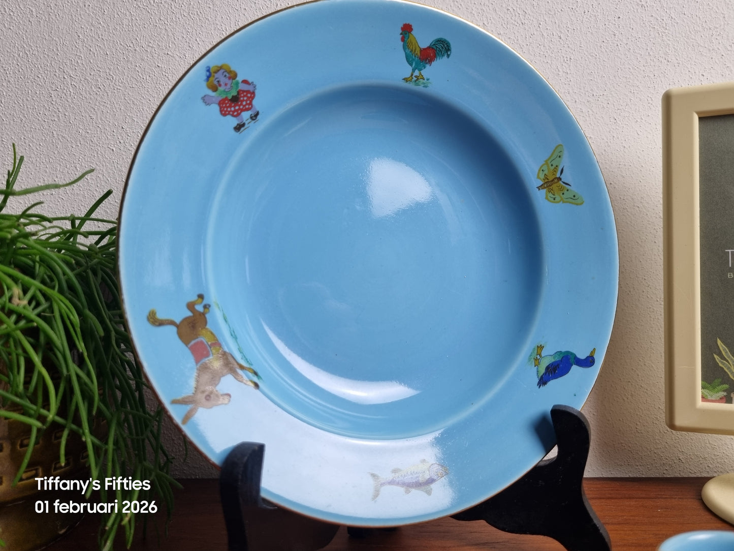 Blauw kindersetje Boch La Louvière