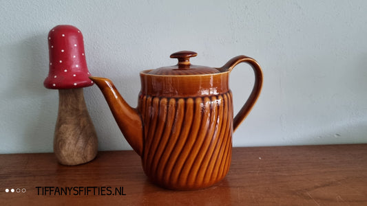 Theepot Boch "Trianon" bruin B keuze
