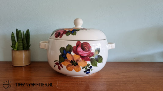 Dekschaal Boch "Menuet" Reve Fleuri