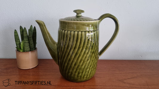 Koffiepot Boch "Trianon" groen