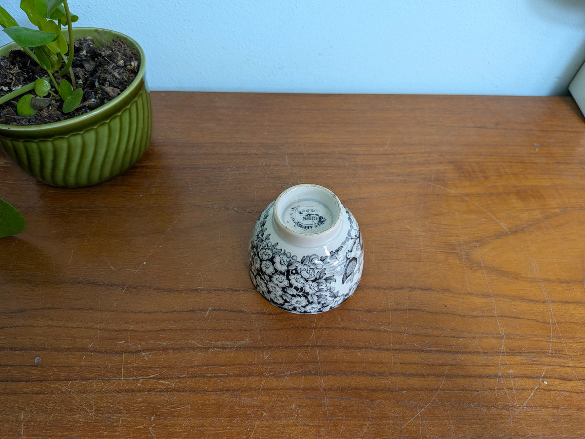 Pochon Gien zwart wit boerderijdecor