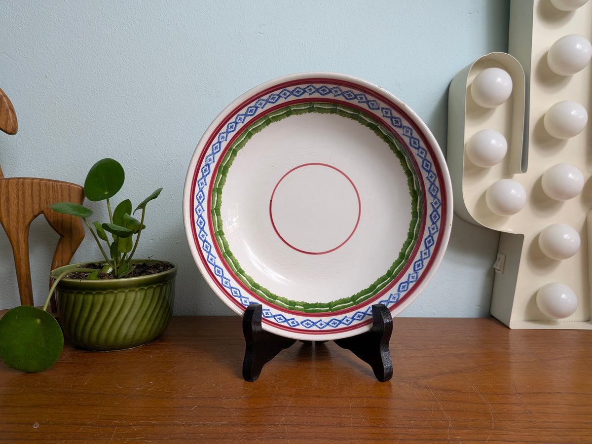 Calotte bord Boch Aero decor D.173