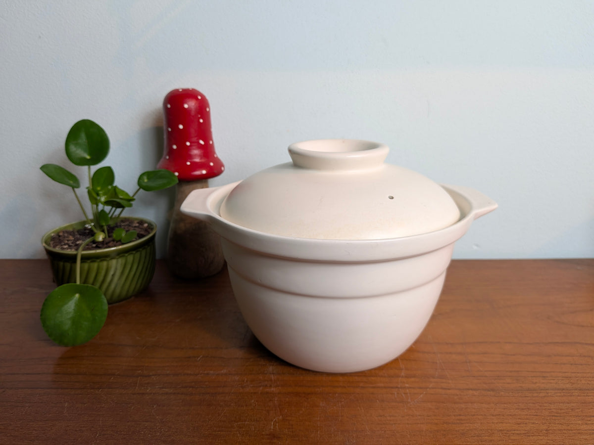 Japanse keramische stoompot met deksel